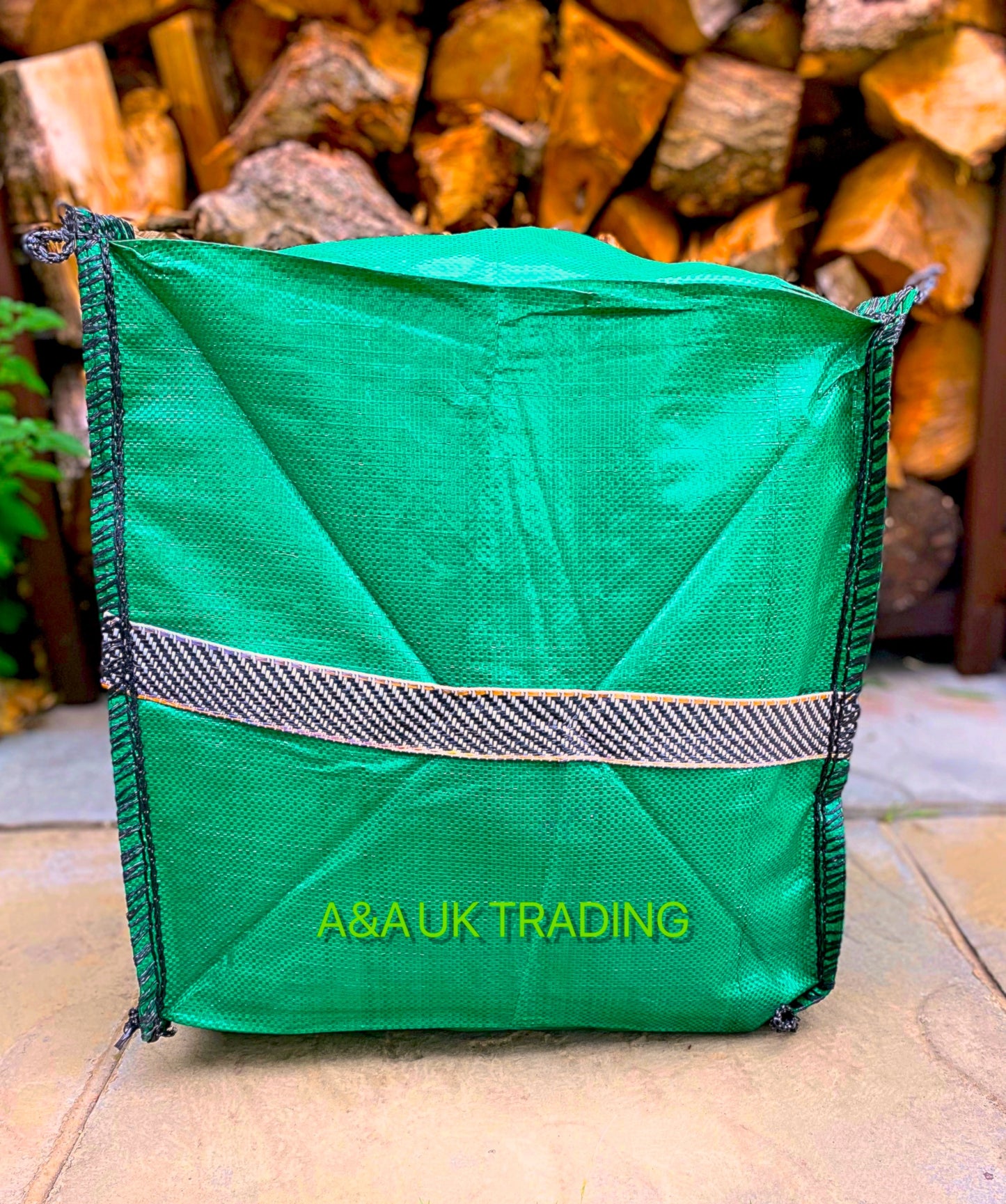 Garden Waste Bag 45x45x45cm 90L Heavy Duty Reusable - A&A Supplies UK