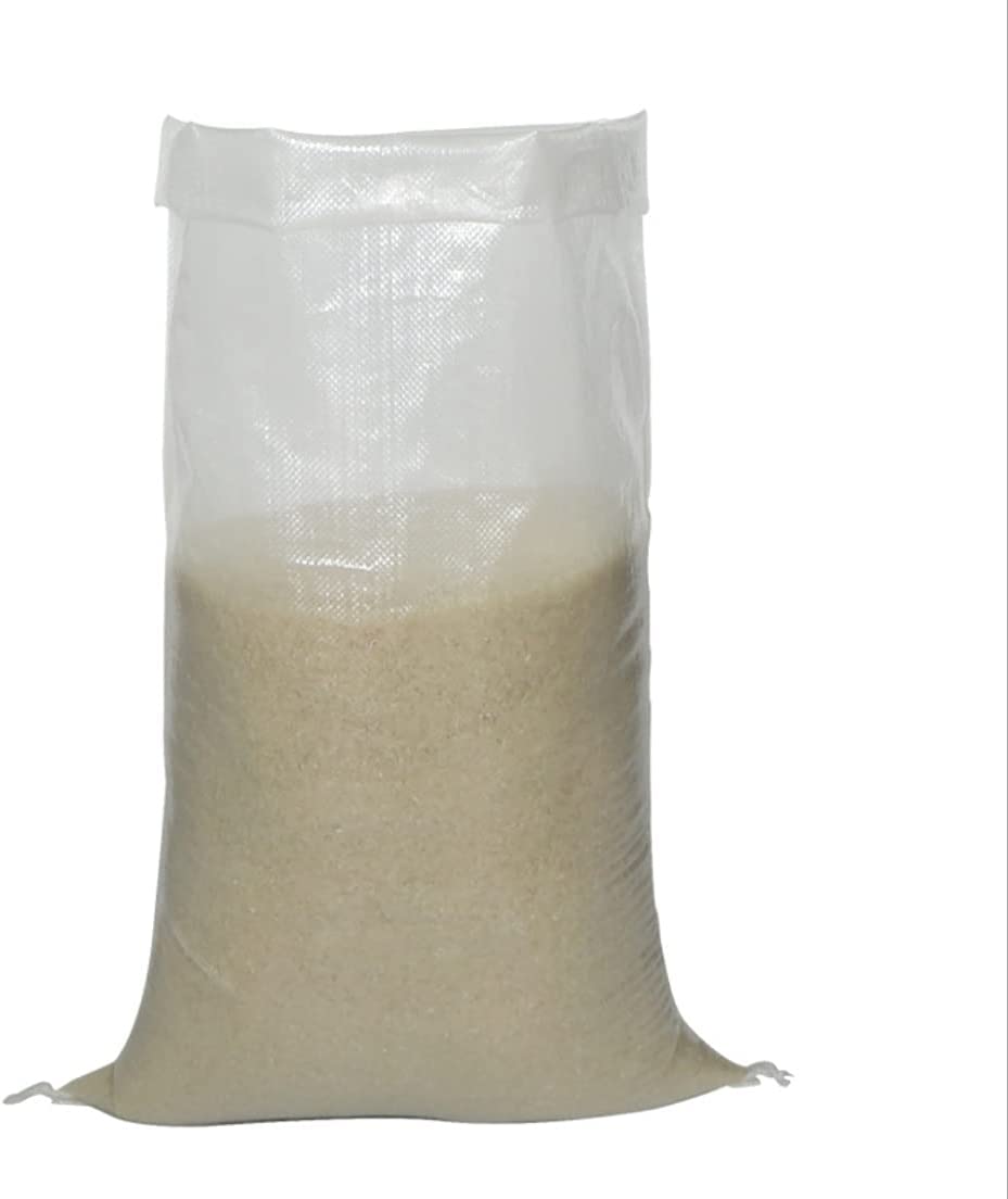 Clear Woven Rubble Builder Sack 70x140cm Heavy Duty - A&A Supplies UK
