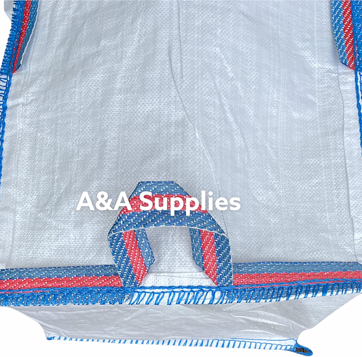 Barrow Bulk Builder Bag 50x50x90cm 500kg Heavy Duty with Top Cover - A&A Supplies UK