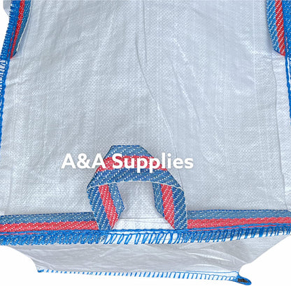 Barrow Bulk Builder Bag 50x50x90cm 500kg Heavy Duty with Top Cover - A&A Supplies UK