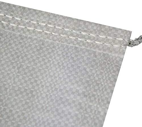 White Woven Rubble Builder Sack 70x140cm Heavy Duty - A&A Supplies UK